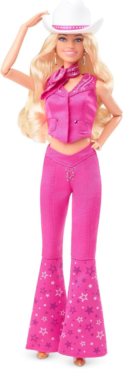 BARBIE THE MOVIE COWBOY PANTS & HAT