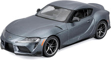 MAISTO Toyota Supra Gray 1:24 Diecast Model - Wild Willy