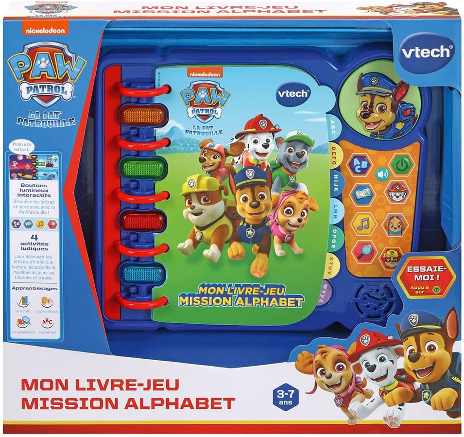 Vtech Mon Livre Jeu Mission Alphabet
