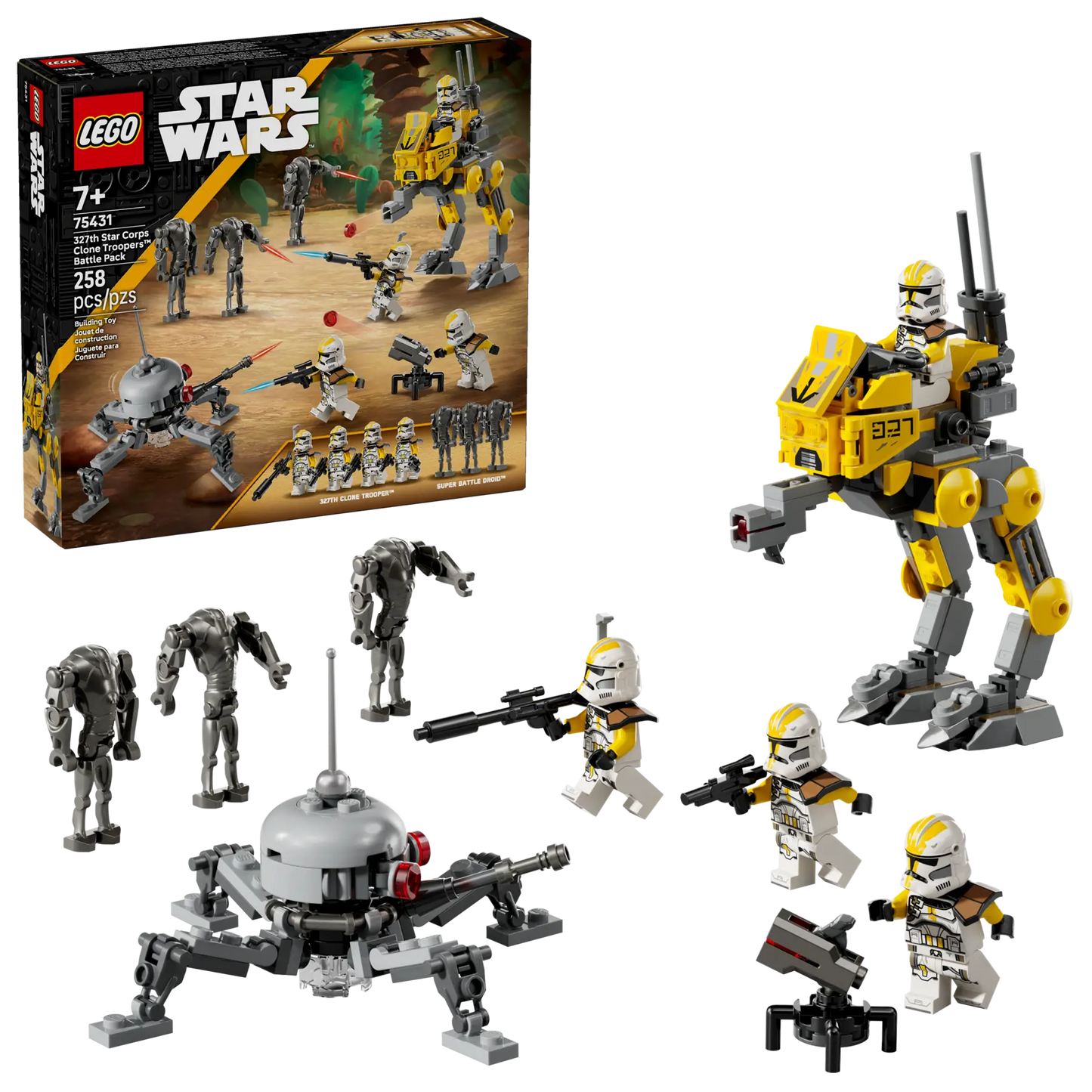 LEGO Star Wars 327th Star Corps Clone Troopers Battle Pack
