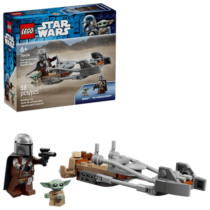 LEGO Star Wars The Mandalorian & Grogu Speeder Bike - Wild Willy