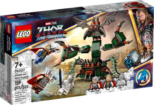 LEGO Marvel Studios Thor Love & Thunder Attack on Asgard