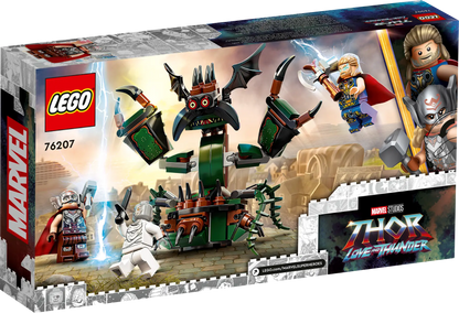 LEGO Marvel Studios Thor Love & Thunder Attack on Asgard