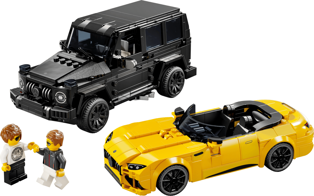 LEGO Speed Champions Mercedes-AMG G63 vs Mercedes-AMG SL 63