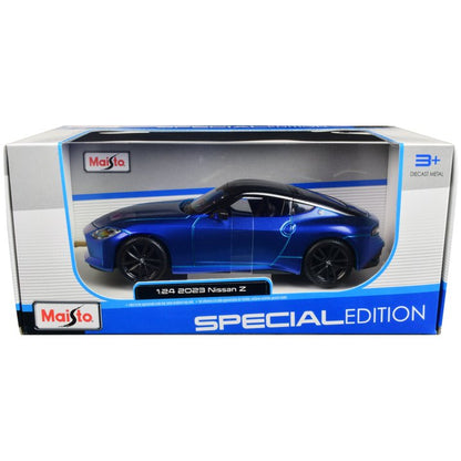 Maisto Nissan Z 2023 Blue 1:24 Diecast Model - Wild Willy