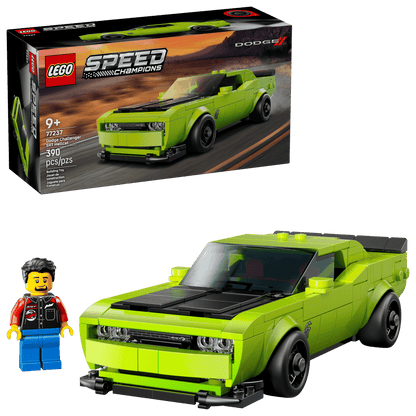 LEGO Speed Champions Dodge Challenger SRT Hellcat 77237 390 pcs 9+ - Wild Willy