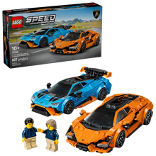 LEGO Speed Lamborghini Revuelto and Lamborghini Huracan STO