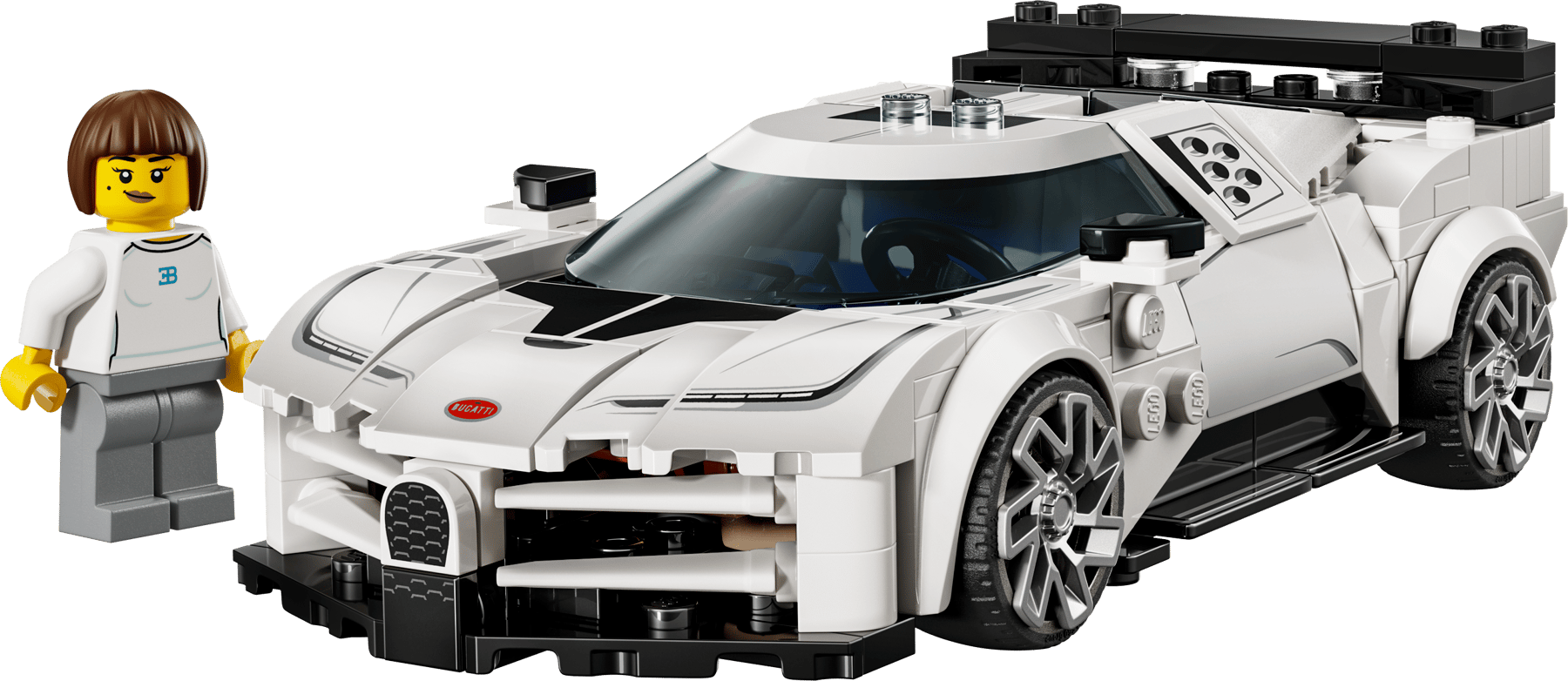 LEGO Speed Champions Bugatti Centodieci Hyper Sports Car 77240 291 pcs 9+ - Wild Willy