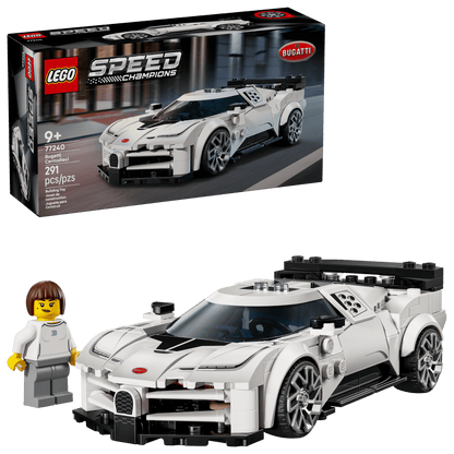 LEGO Speed Champions Bugatti Centodieci Hyper Sports Car 77240 291 pcs 9+ - Wild Willy