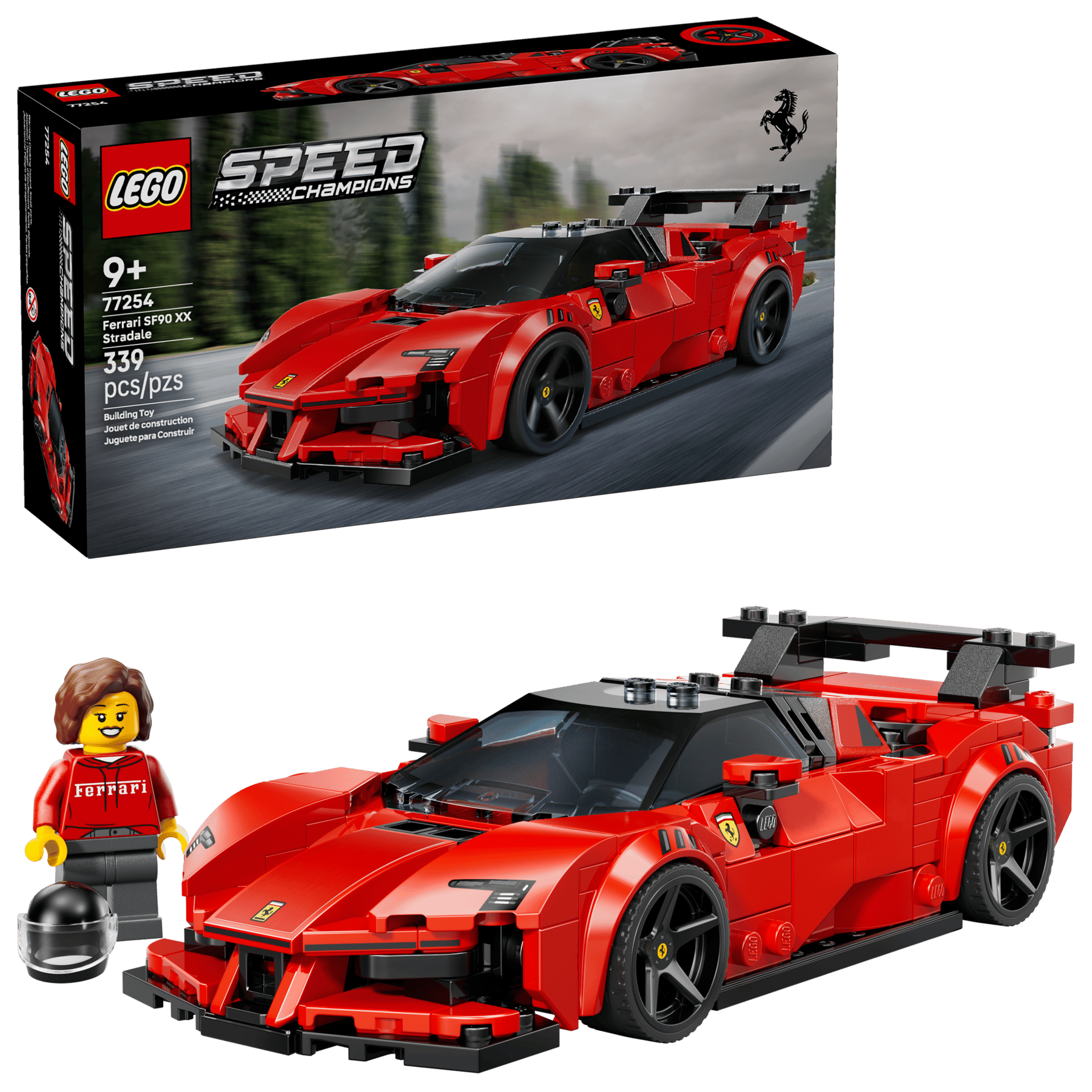 LEGO Speed Champions Ferrari SF90 XX Stradale Sports Car 339 pcs 9+ - Wild Willy