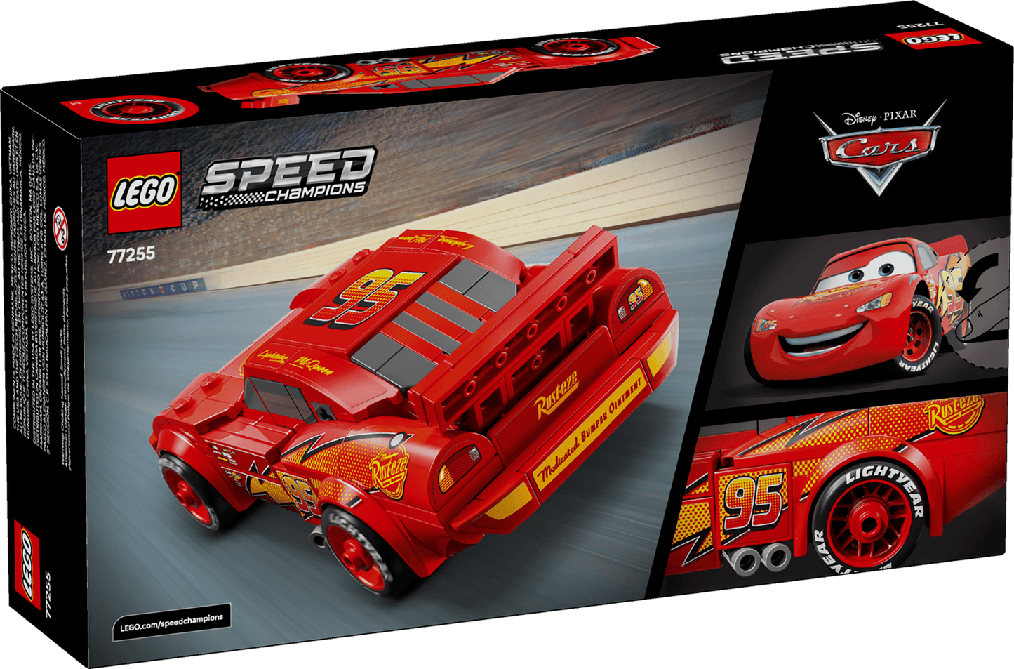 LEGO Speed Champions Lightning McQueen From Disney Pixar Cars 77255 270 pcs 9+ - Wild Willy