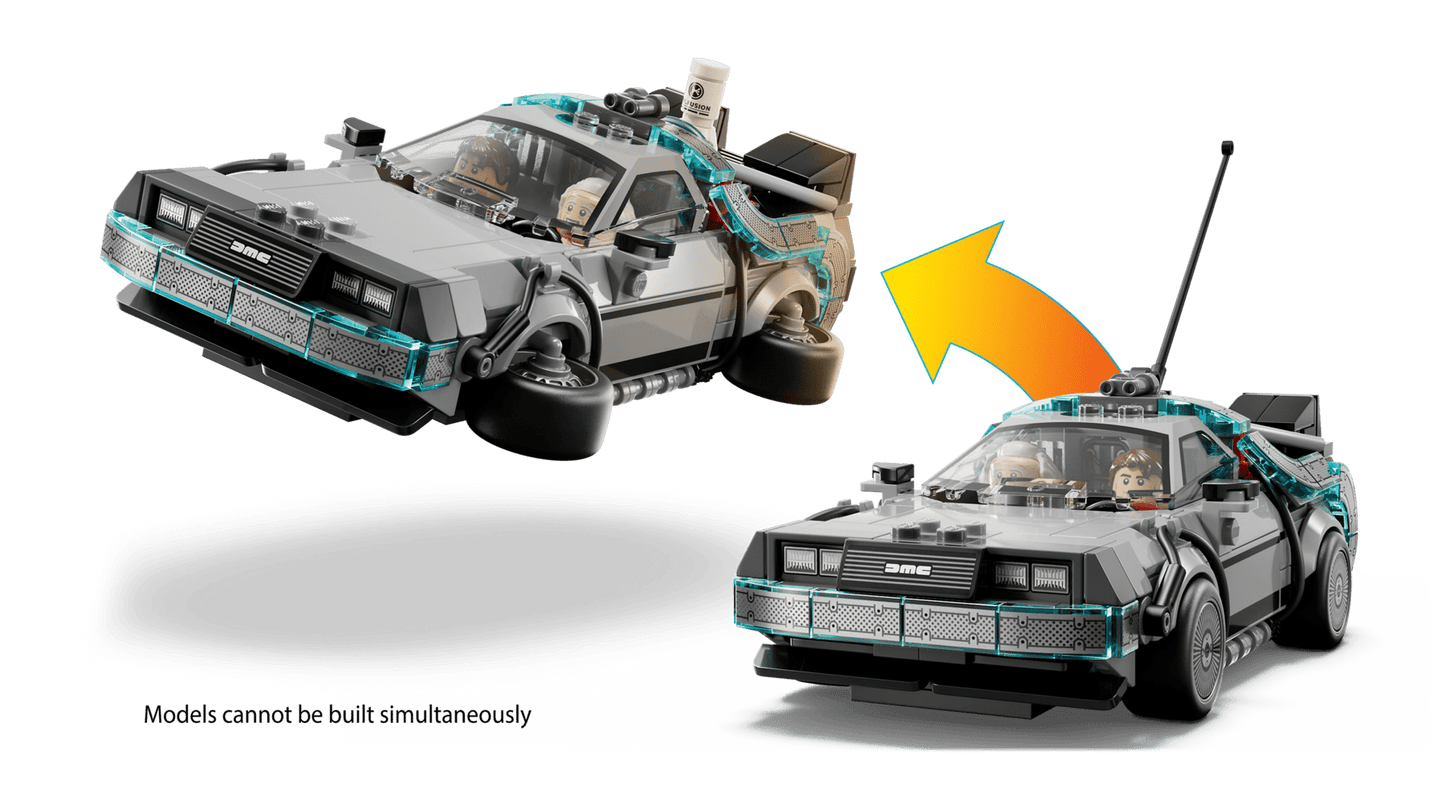 LEGO Speed Champions Time Machine from Back to the Future 77256 357 pcs 9+ - Wild Willy