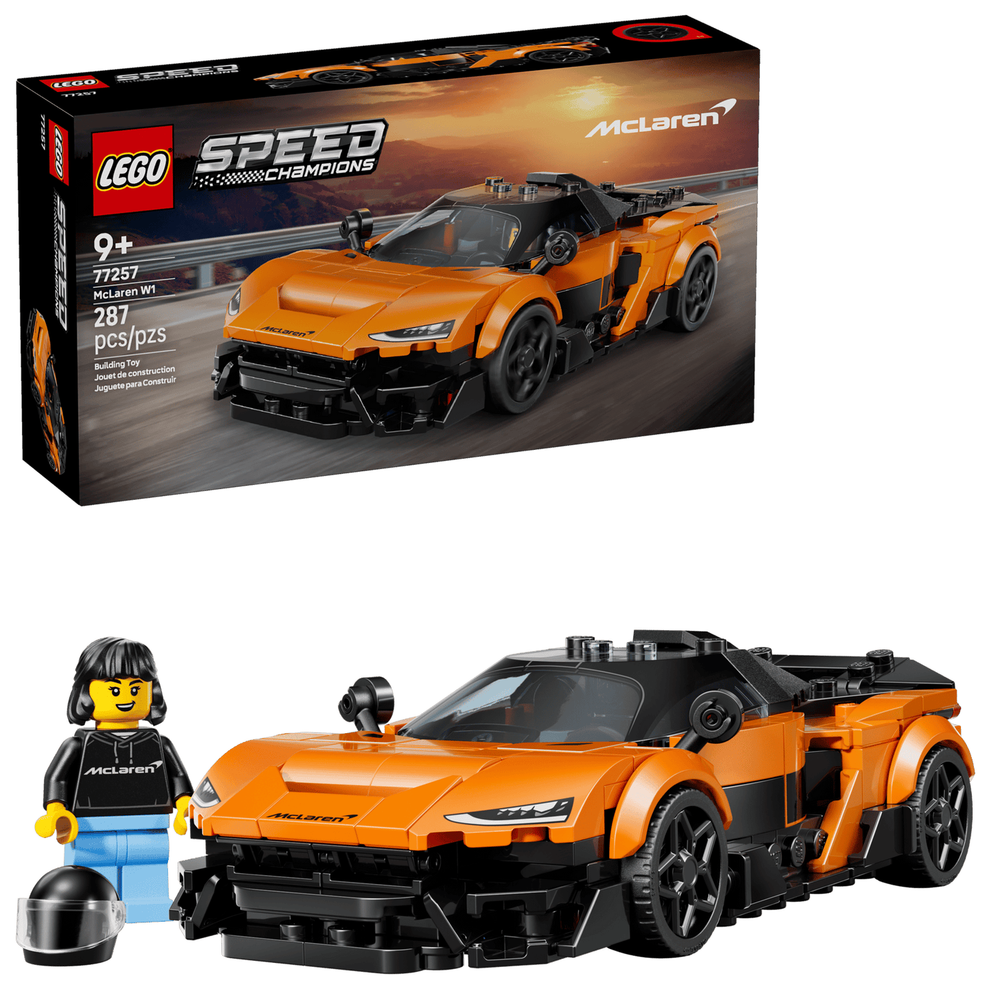 LEGO Speed Champions McLaren W1  77257 287 pcs 9+ - Wild Willy