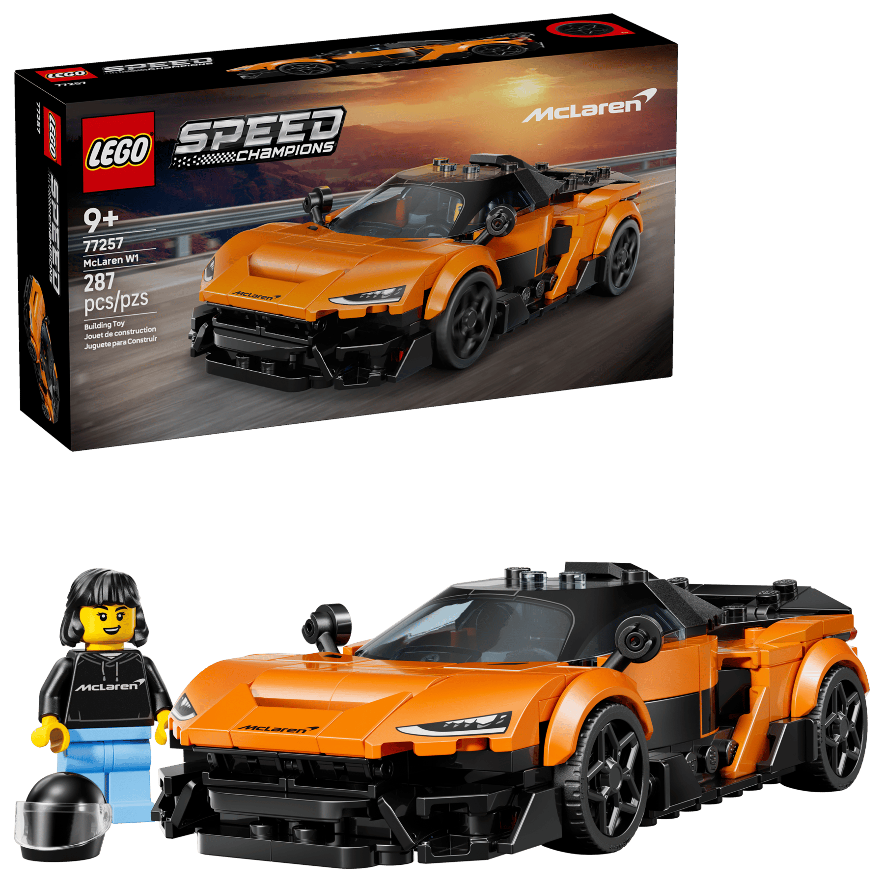 LEGO Speed Champions McLaren W1  77257 287 pcs 9+ - Wild Willy