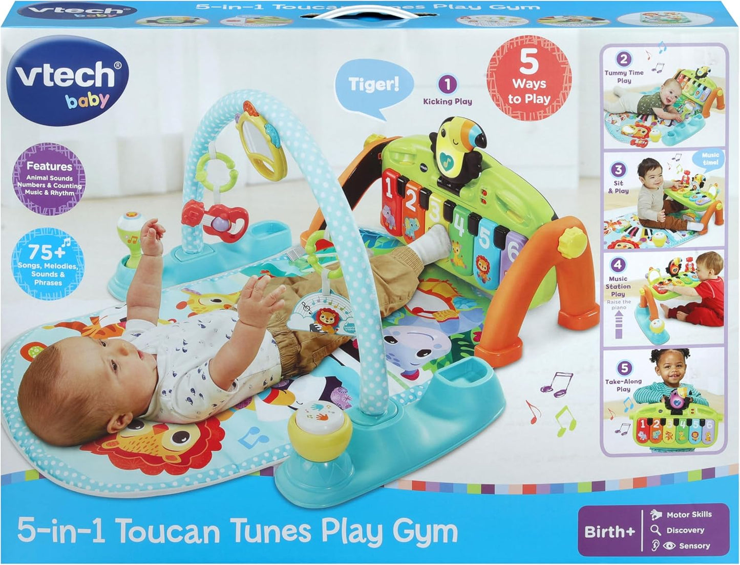 VTech 5-in-1 Toucan Tunes Play Gym