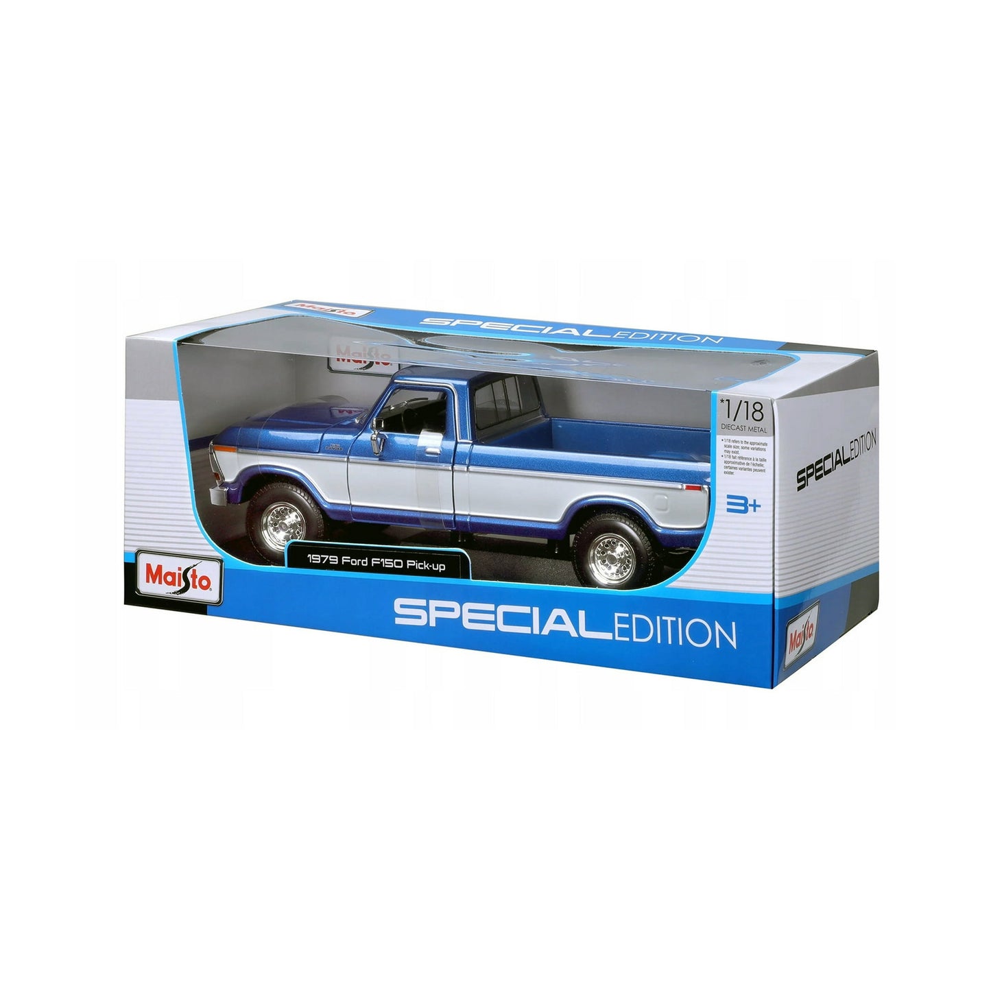 Maisto Ford F150 1979 Pick-Up Blue 1:18
