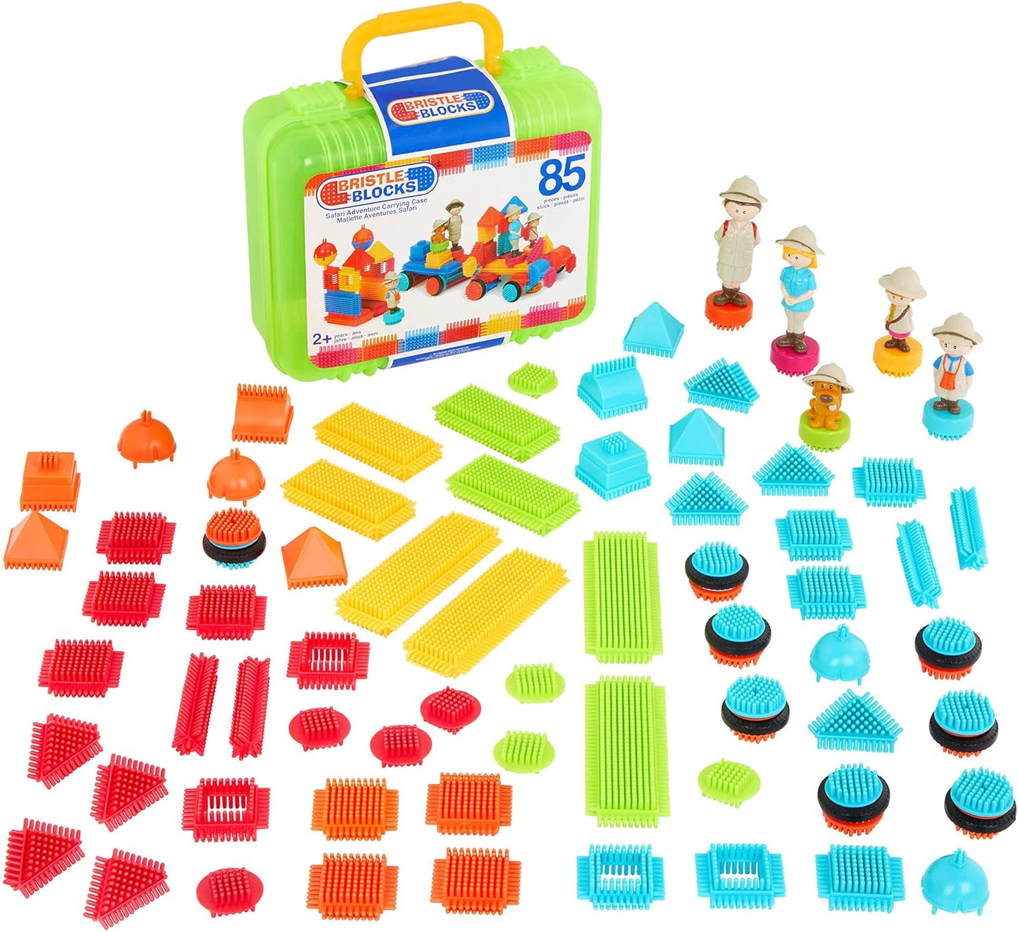 Bristle Blocks 85-Piece Case