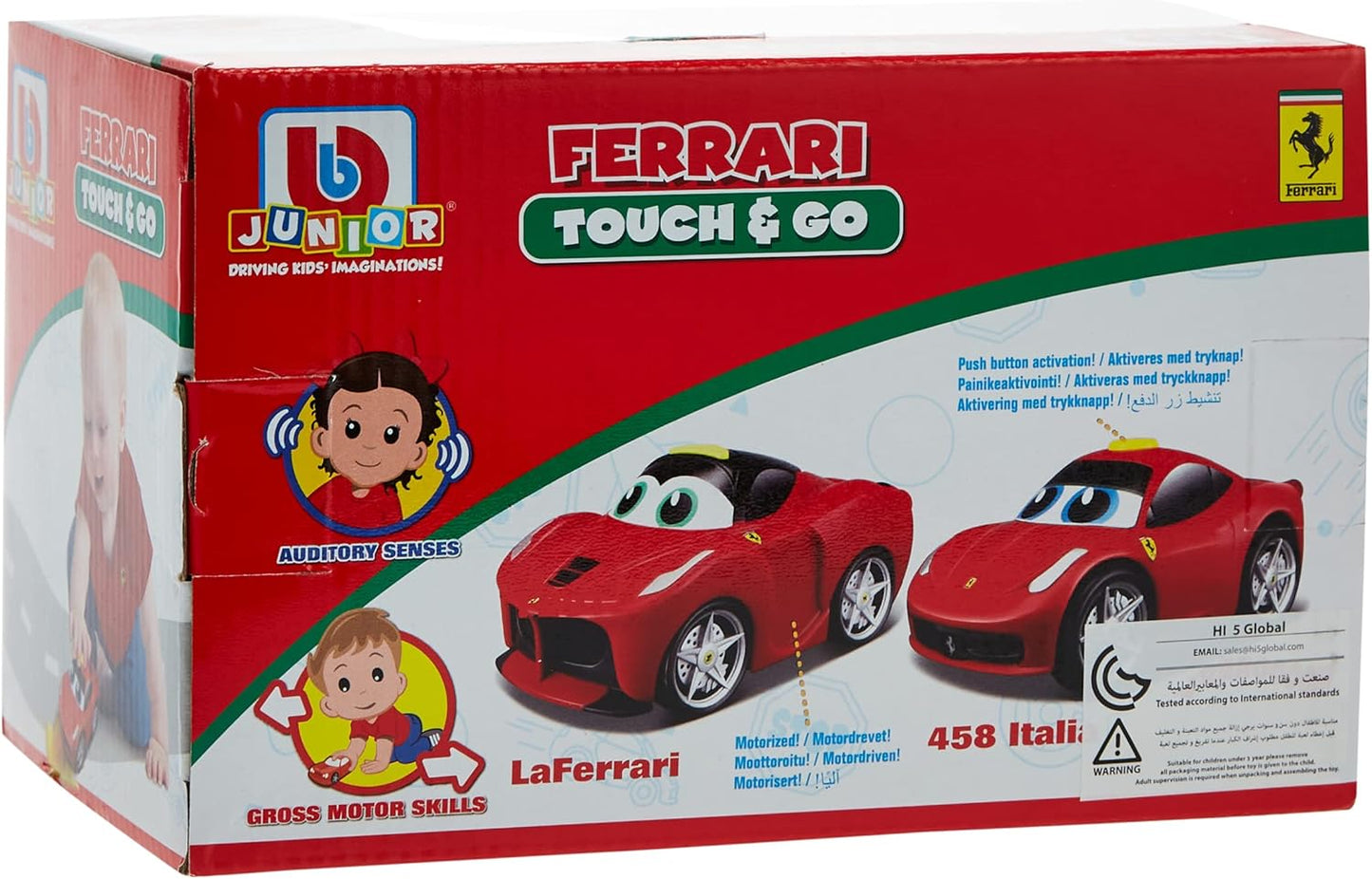 BB Junior Ferrari Touch & Go 458 Italia