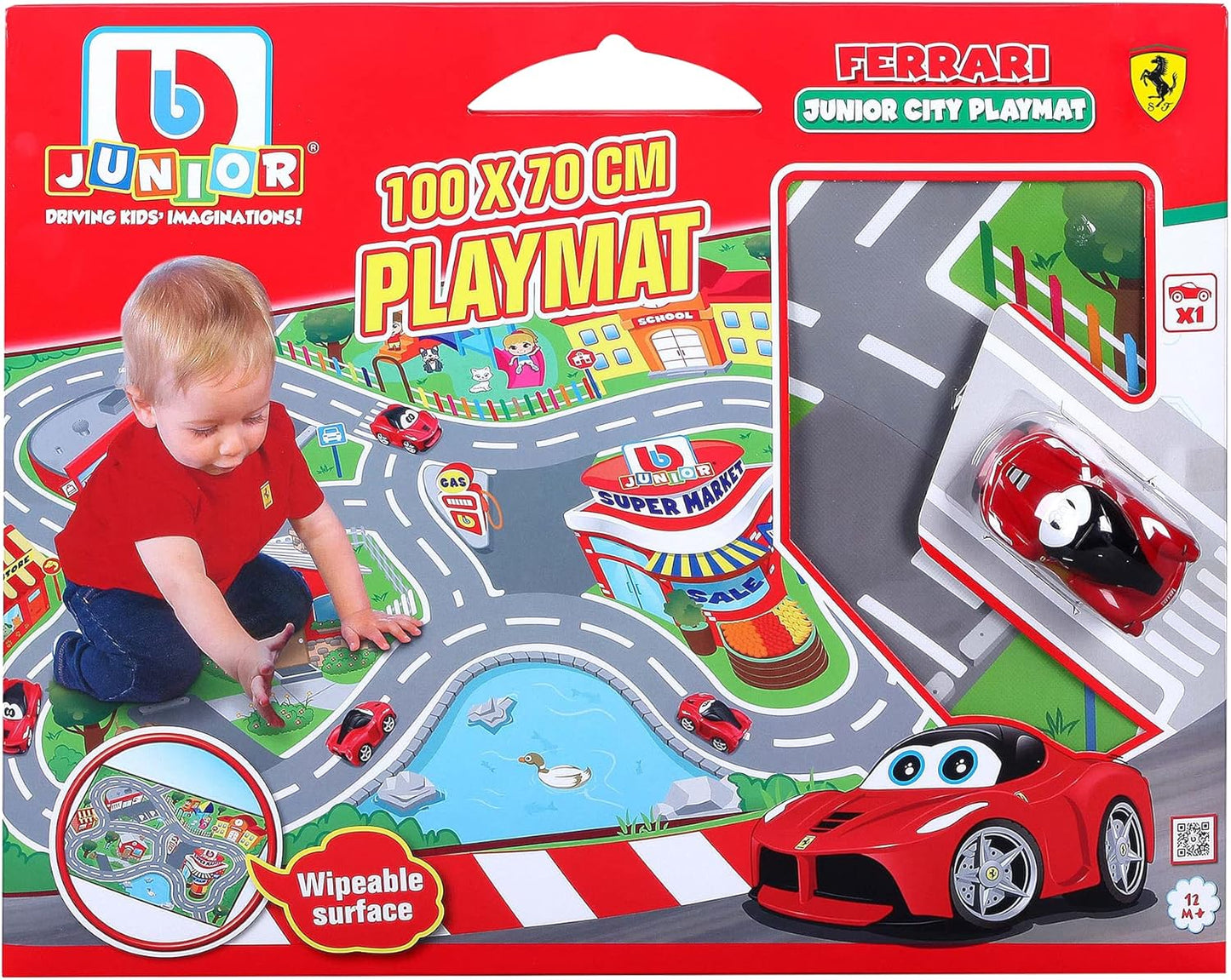 BB Junior Ferrari Junior City Playmat