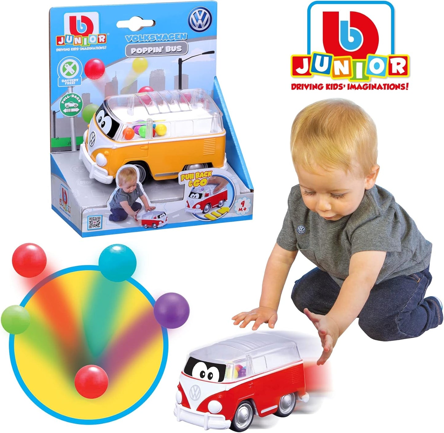 BB JUNIOR Volkswagen Poppin Bus