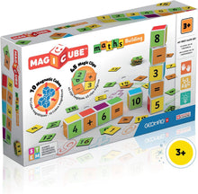 GEOMAG Magicube Maths Building Set 16 Blocks 45 Magic Clips