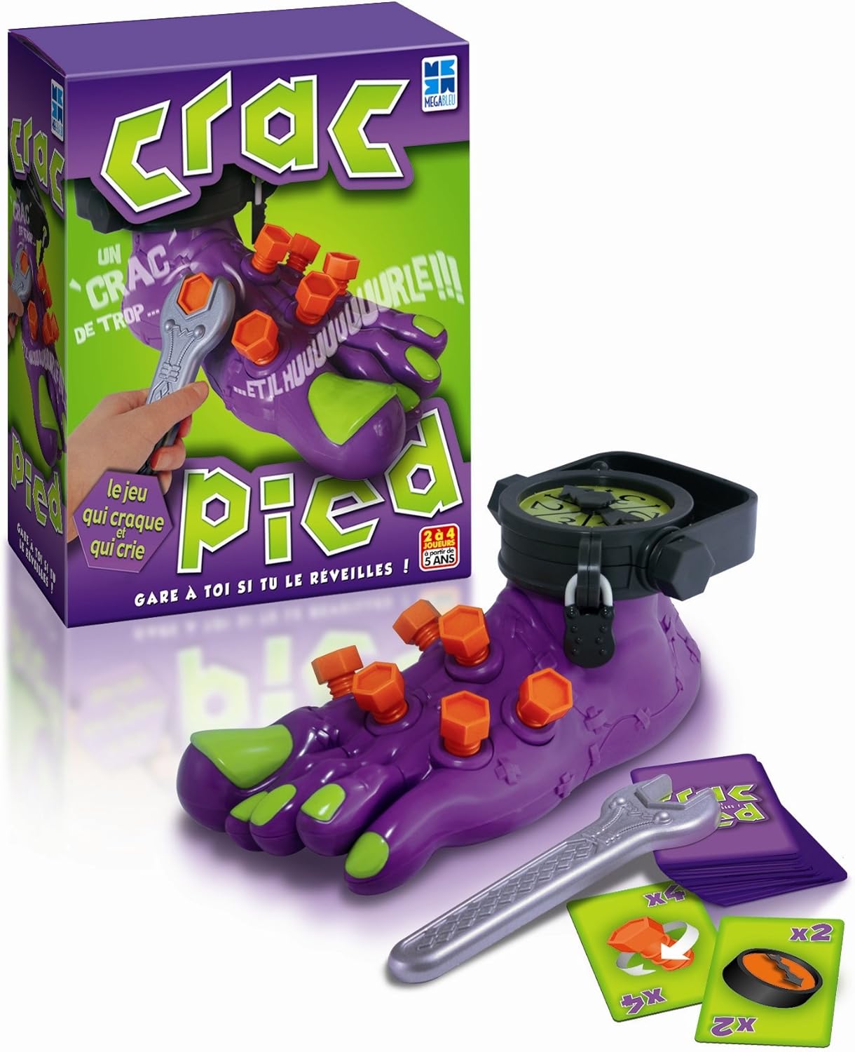 Megableu CRAC PIED Action Game
