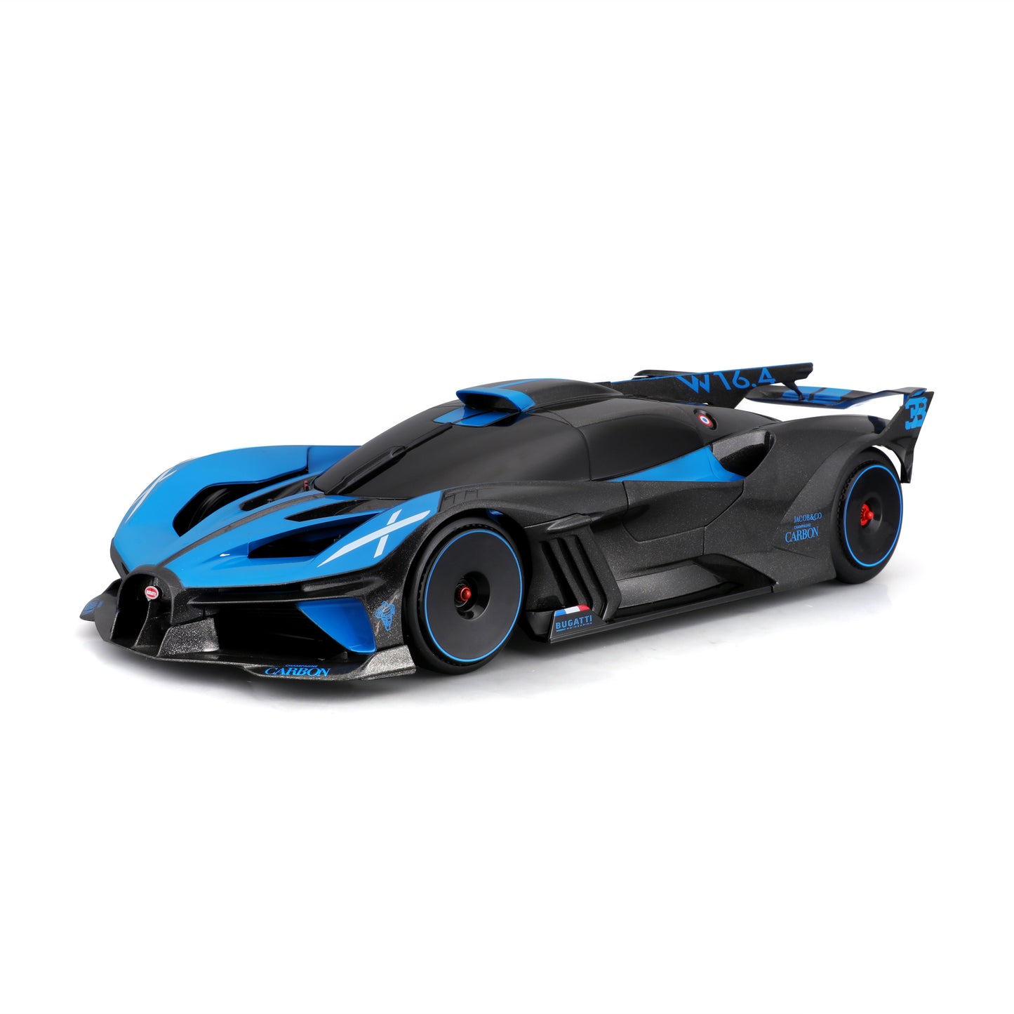 Maisto Tech 1:14 Remote Control Bugatti Bolide Blue