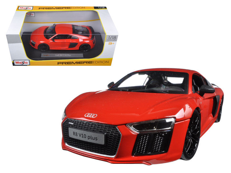 MAISTO AUDI R8 V10 PLUS 1:18 Die-Cast Model Car - Wild Willy