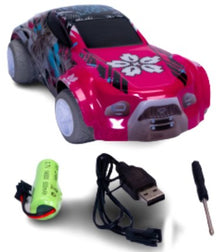 Koo Remote Control Race Car Pink