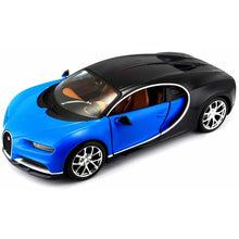 MAISTO Bugatti Chiron Blue 1:24