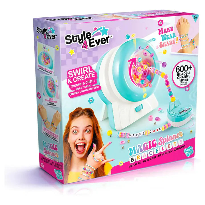 Canal Toys Style 4 Ever Magic Spinner Bracelets Jewelry Kit - Wild Willy