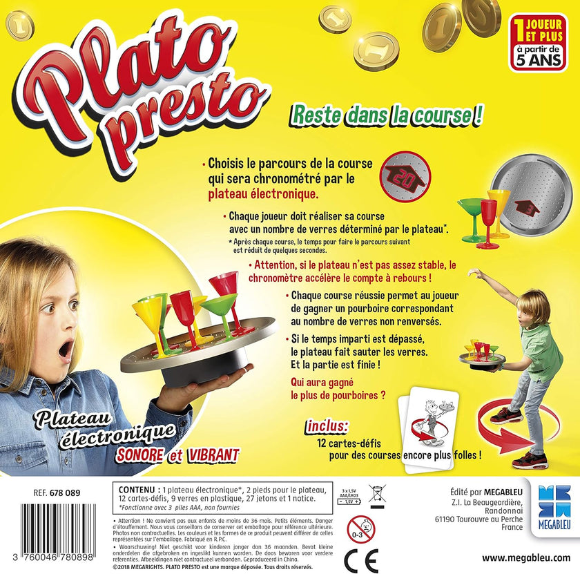 MEGABLEU Plato Presto