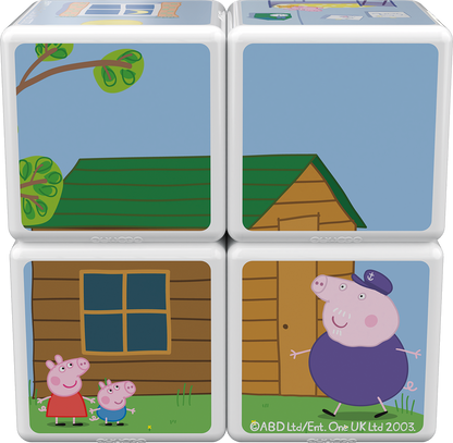 GEOMAG MAGICUBE PEPPA PIG HOUSE AND GARDEN
