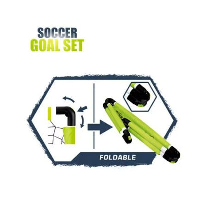 AJ Sportz Foldable Soccer Goal Set