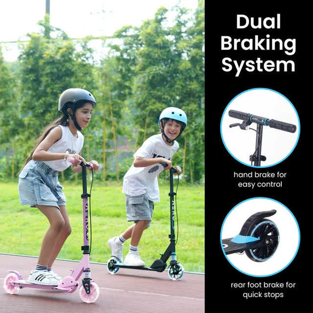 Aero A1 Blue Two Wheel Scooter 120MM
