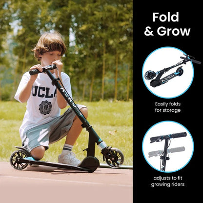 Aero A1 Blue Two Wheel Scooter 120MM