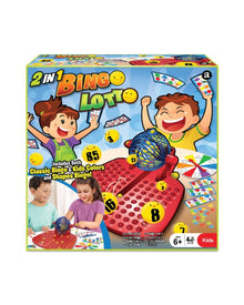 Ambassador 2-in-1 Bingo & Lotto Game - Wild Willy