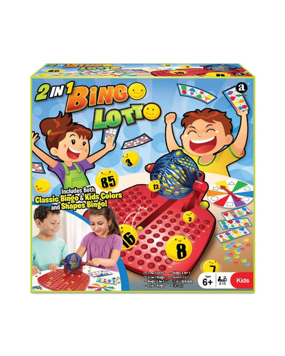 Ambassador 2-in-1 Bingo & Lotto Game - Wild Willy