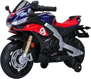 Aprilia 6V Battery Ride On Motorbike - Wild Willy