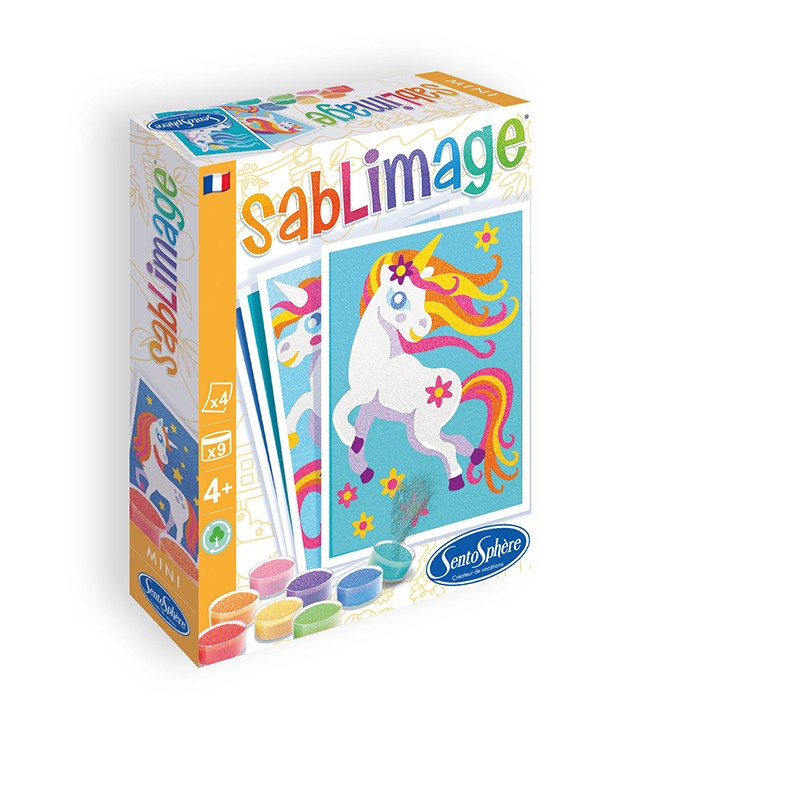 Sentosphere Sablimage Mini Unicornes Painting Set