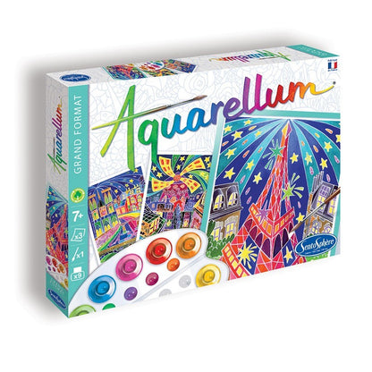 Aquarellum Paris By Night Art Set