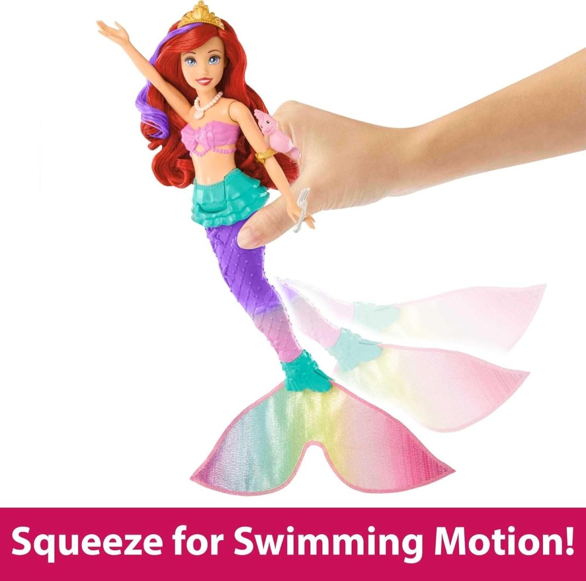 Barbie Disney Princess Swim & Splash Ariel Doll