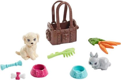 Barbie Doll And Pets