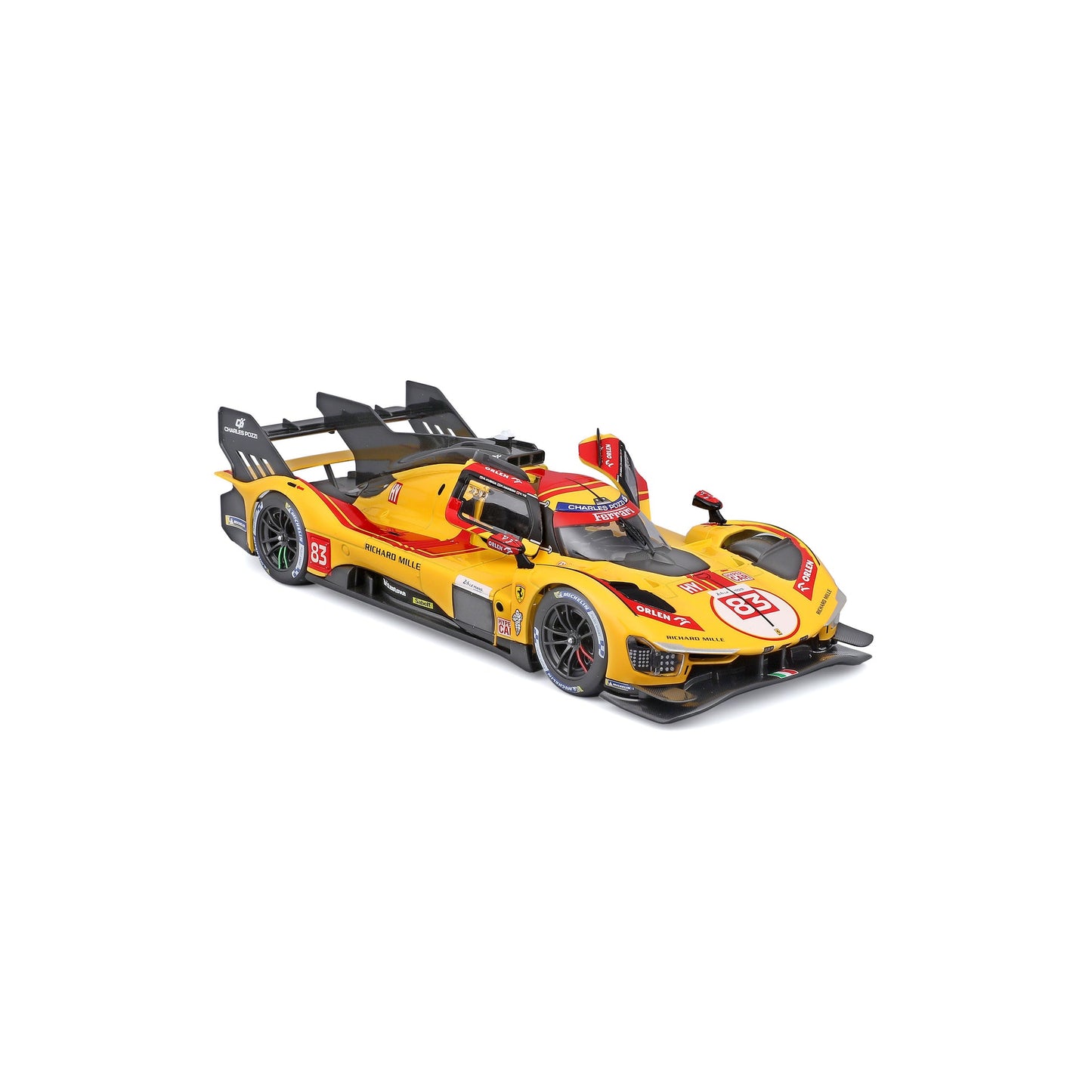 BBURAGO FERRARI 499P 24h LMS Hypercar 2025 Le Mans Champion N.83 1:24 - Wild Willy