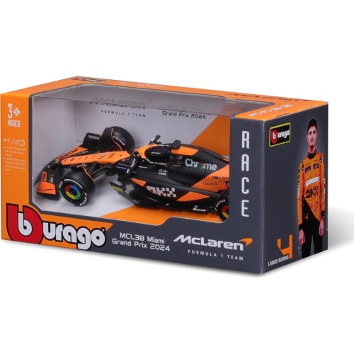 BBURAGO F1 McLaren MCL38 O.Piastri #81 - 1:43