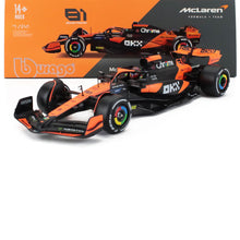 BBURAGO F1 McLaren MCL38 #81 Piastri Hard Case- 1:24