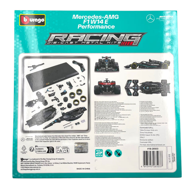 BBURAGO F1 Assembly Kit Mercedes AMG W14 - Wild Willy