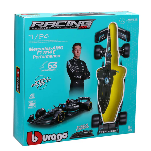 BBURAGO F1 Assembly Kit Mercedes AMG W14 - Wild Willy