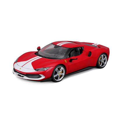 BBURAGO FERRARI - 296 GTB ASSETTO FIORANO RED - 1:18