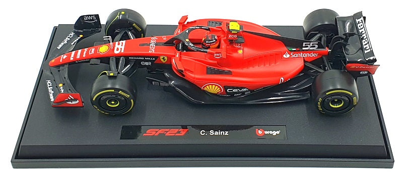 Bburago F1 Ferrari SF-23 2023 C.Sainz #55 - 1:18